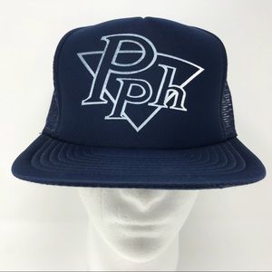 Pph Speedway - Trucker Mesh Foam Hat Vintage 1980s